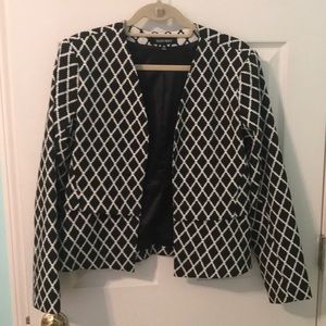 Ellen Tracy open blazer